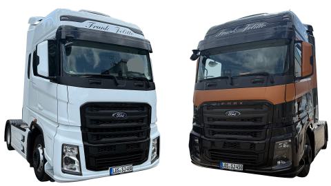 MAN und Ford F-MAX Truck